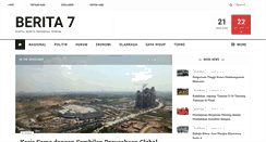 Desktop Screenshot of berita7.com