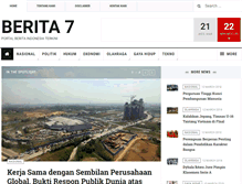 Tablet Screenshot of berita7.com